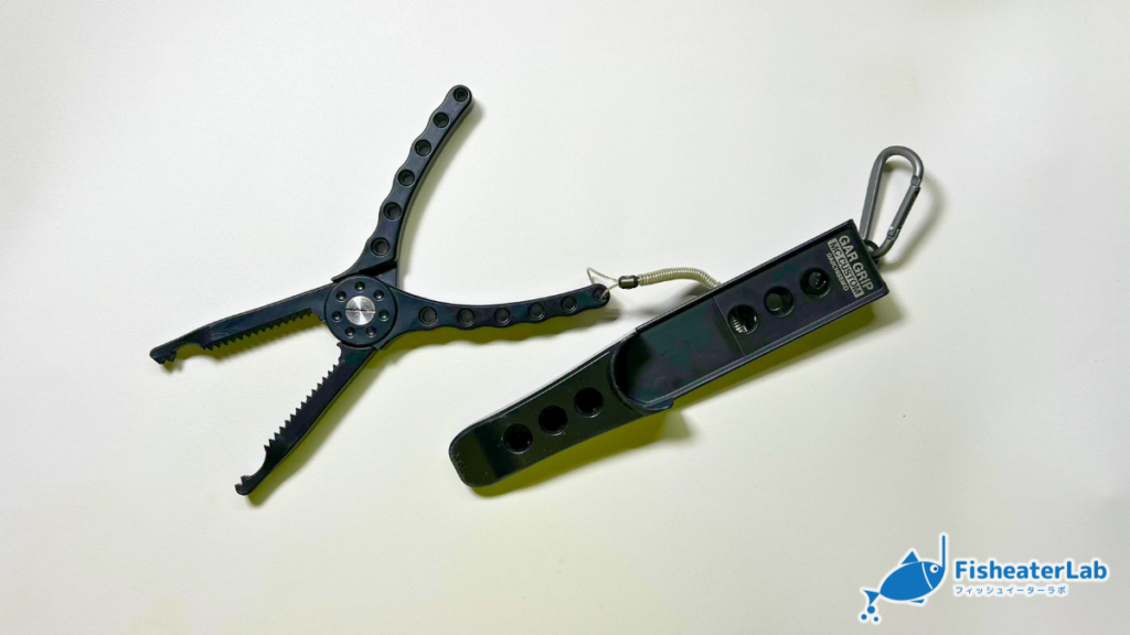 第一精工のガーグリップの実際に使用している写真